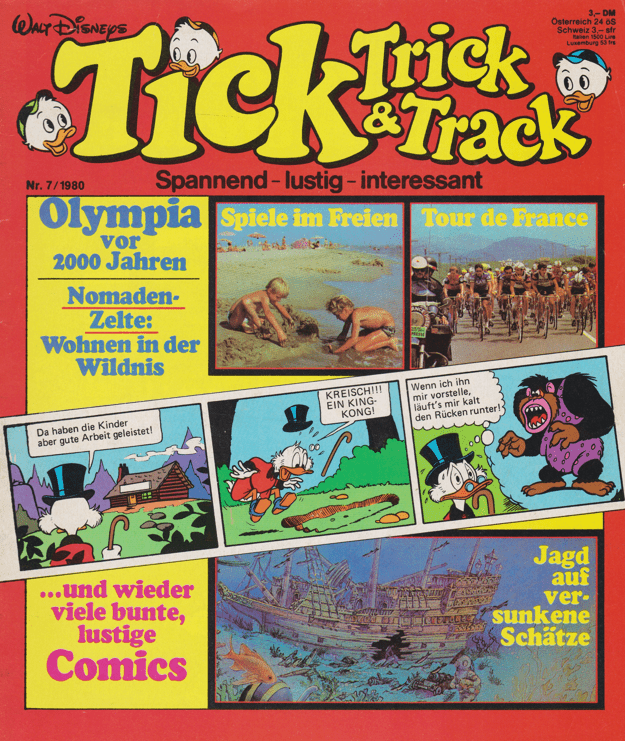 Tick, Trick und Track 1980 Nr. 7 - secondcomic