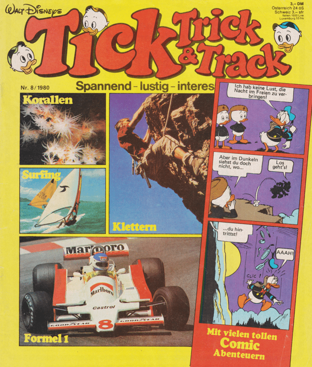 Tick, Trick und Track 1980 Nr. 8 - secondcomic