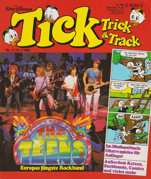 Tick, Trick und Track 1981 Nr. 1 - secondcomic