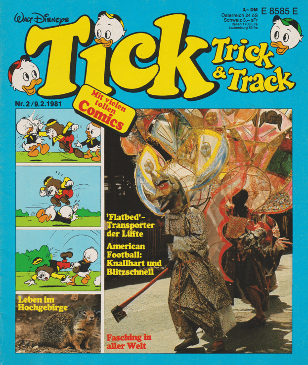 Tick, Trick und Track 1981 Nr. 2 - secondcomic