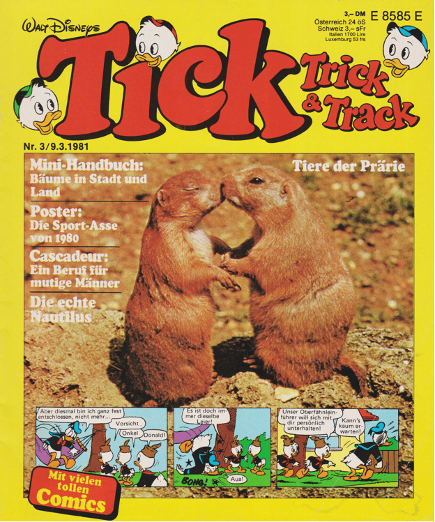 Tick, Trick und Track 1981 Nr. 3 - secondcomic