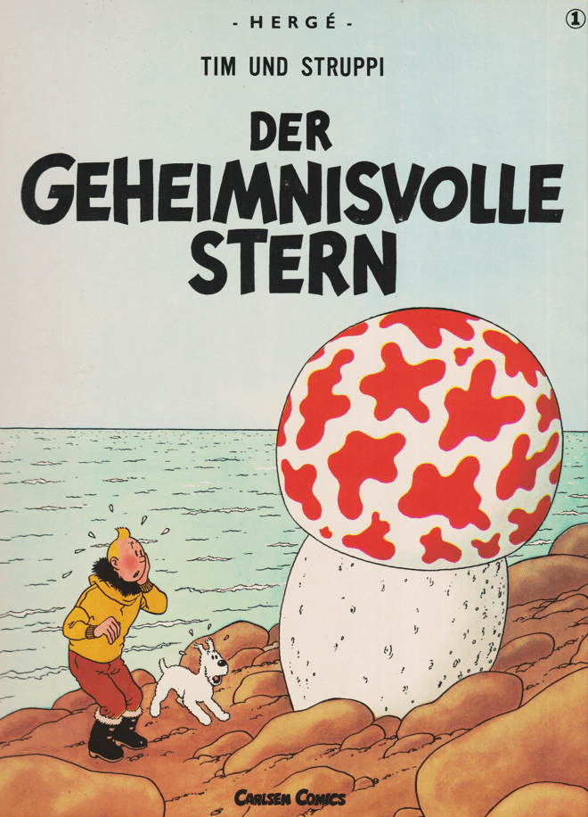 Tim und Struppi Band 1: Der geheimnisvolle Stern (höhere Auflage) - secondcomic