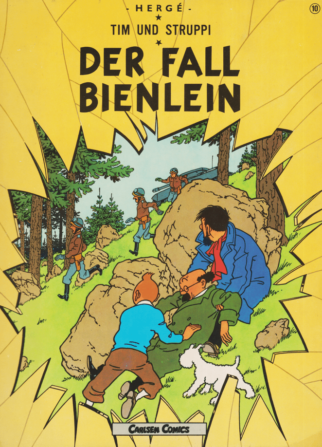 Tim und Struppi Band 10: Der Fall Bienlein (höhere Auflage) - secondcomic