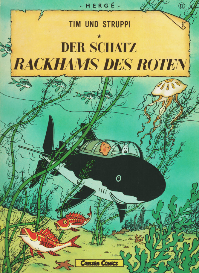Tim und Struppi Band 12: Der Schatz Rackhams des Roten (höhere Auflage) - secondcomic