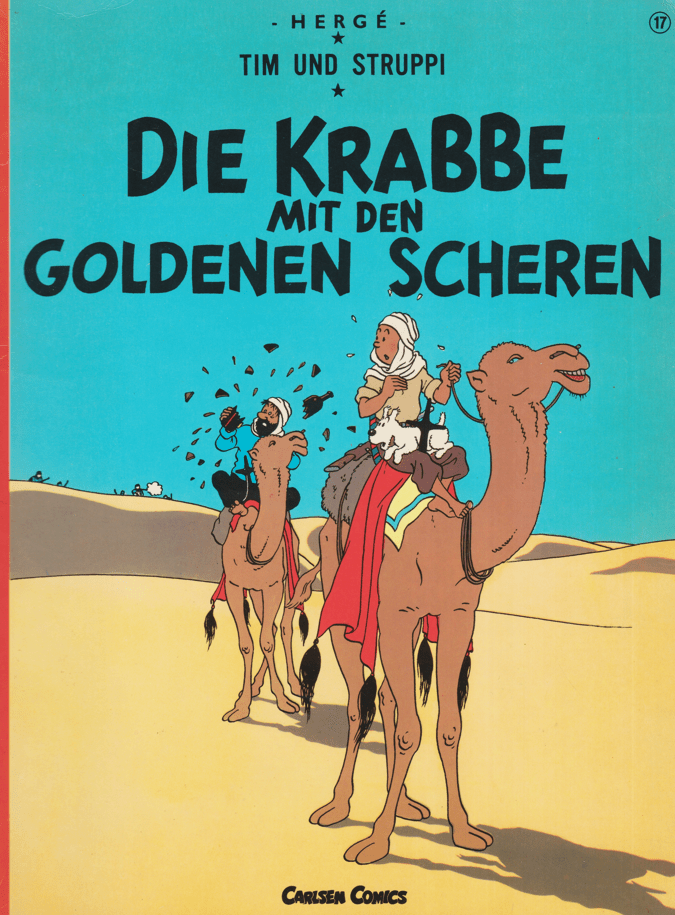 Tim und Struppi Band 17: Die Krabbe mit den goldenen Scheren (höhere Auflage) - secondcomic