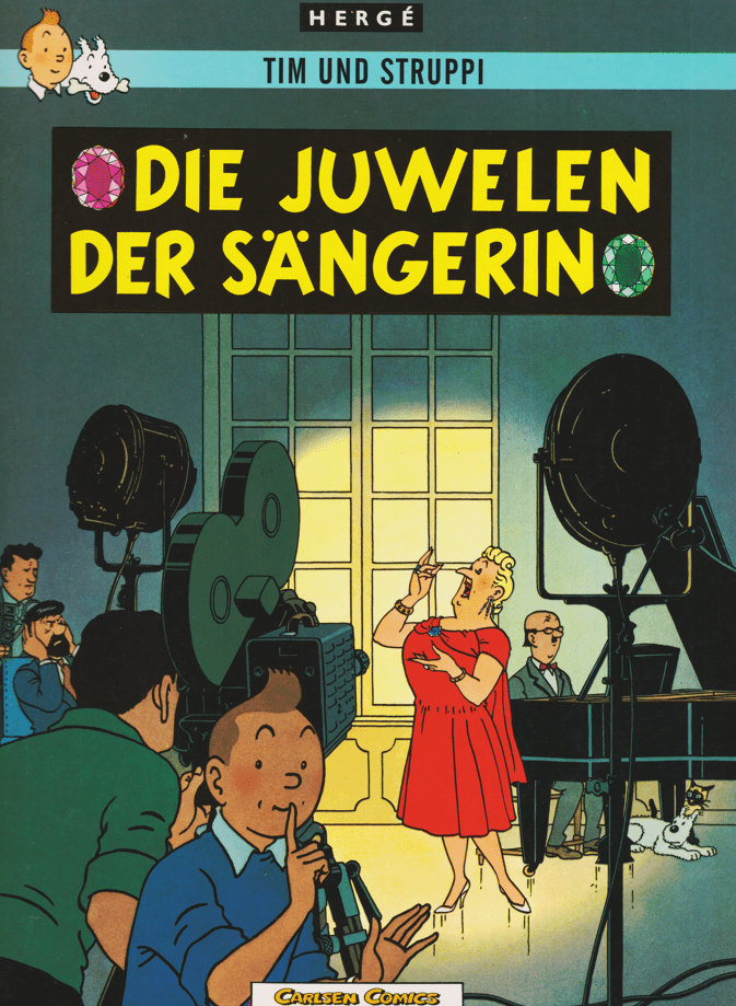 Tim und Struppi Band 20: Die Juwelen der Sängerin (Neuauflage) - secondcomic