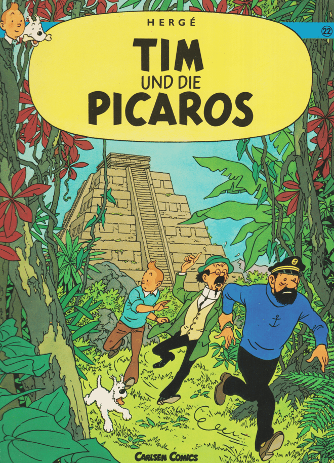 Tim und Struppi Band 22: Tim und die Picaros (höhere Auflage) - secondcomic