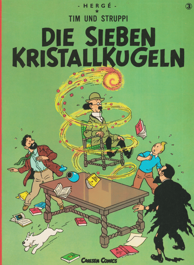 Tim und Struppi Band 3: Die sieben Kristallkugeln (höhere Auflage) - secondcomic