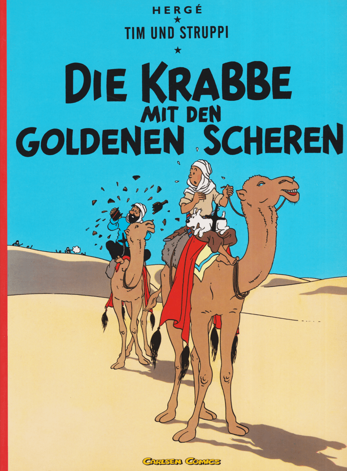 Tim und Struppi Band 8: Die Krabbe mit den goldenen Scheren (Neuauflage) - secondcomic