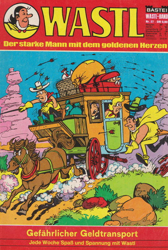 Wastl Nr. 37: Gefährlicher Geldtransport - secondcomic