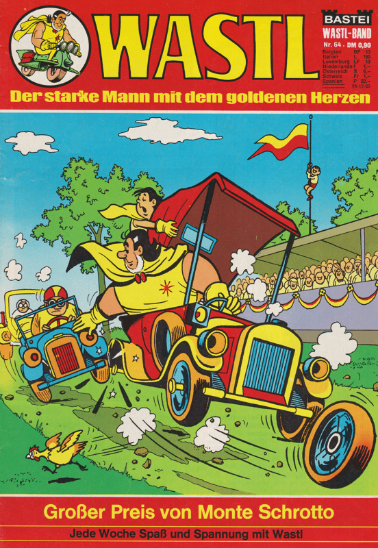Wastl Nr. 64: Großer Preis von Monte Schrotto - secondcomic