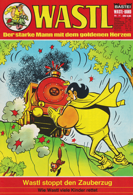 Wastl Nr. 71: Wastl stoppt den Zauberzug - secondcomic