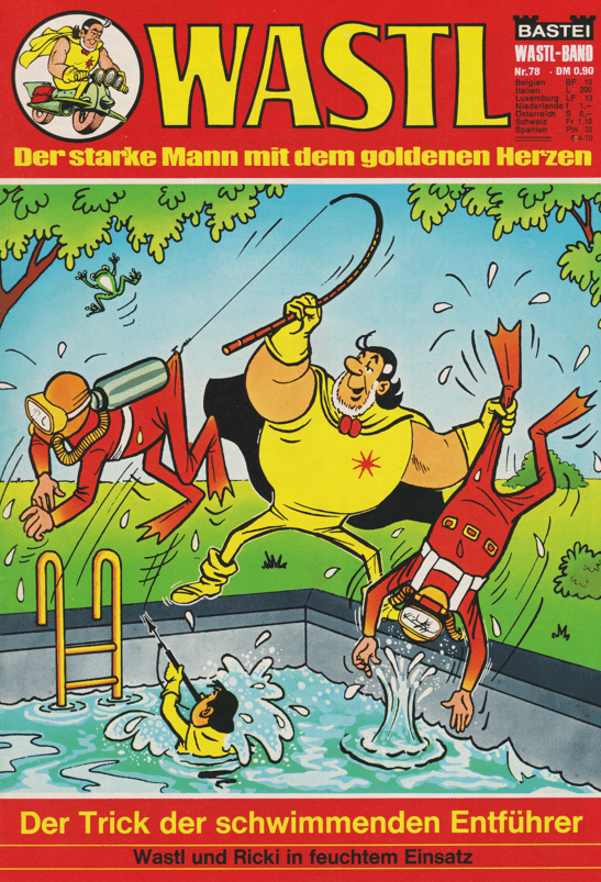 Wastl Nr. 78: Der Trick der schwimmenden Entführer - secondcomic