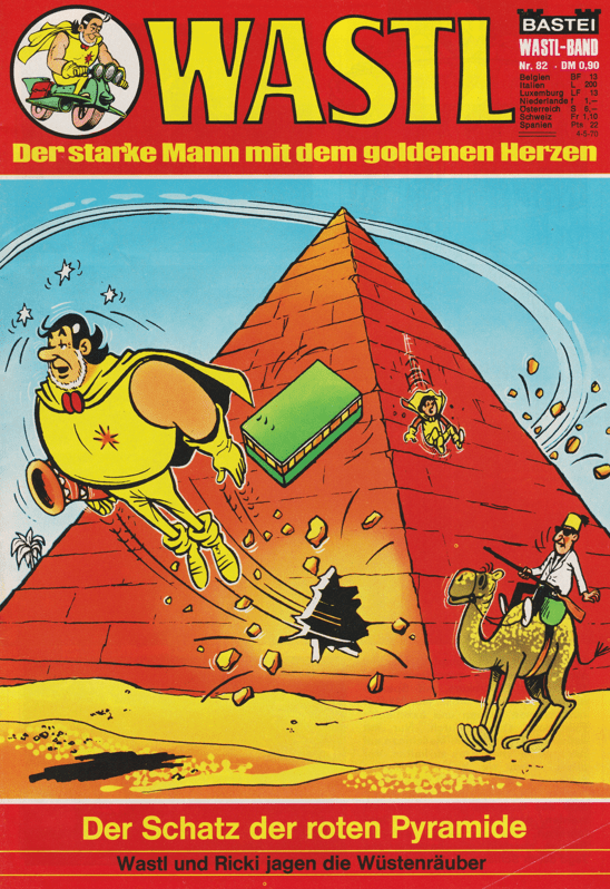 Wastl Nr. 82: Der Schatz der roten Pyramide - secondcomic