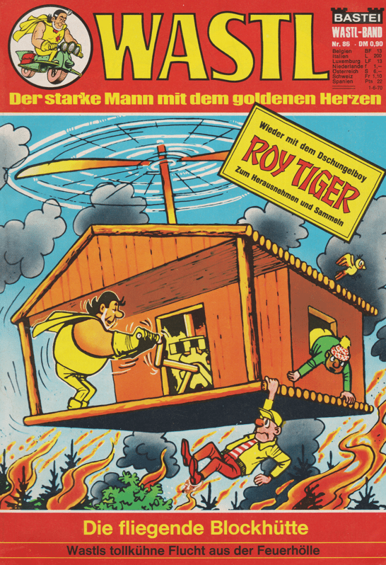 Wastl Nr. 86: Die fliegende Blockhütte - secondcomic