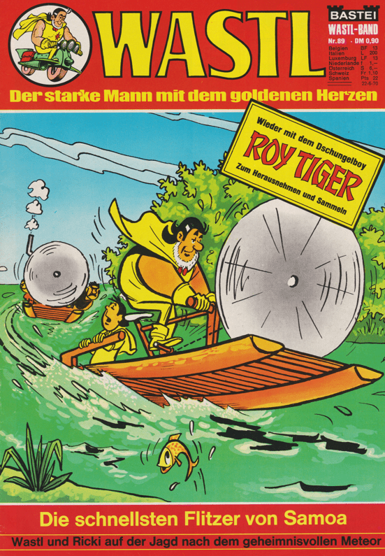 Wastl Nr. 89: Die schnellsten Flitzer von Samoa - secondcomic