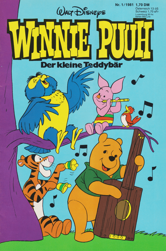 Winnie Puuh 1981 Nr. 1 - secondcomic