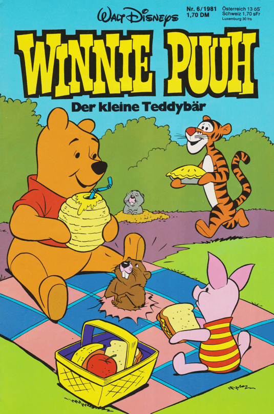 Winnie Puuh 1981 Nr. 6 - secondcomic