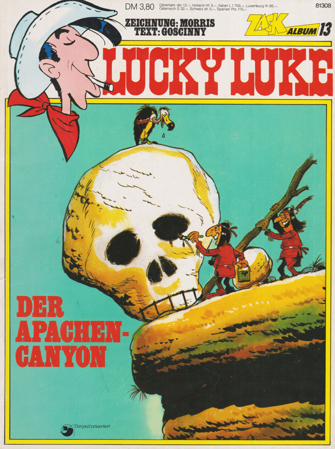 Zack Album Band 13: Lucky Luke: Der Apachen - Canyon - secondcomic