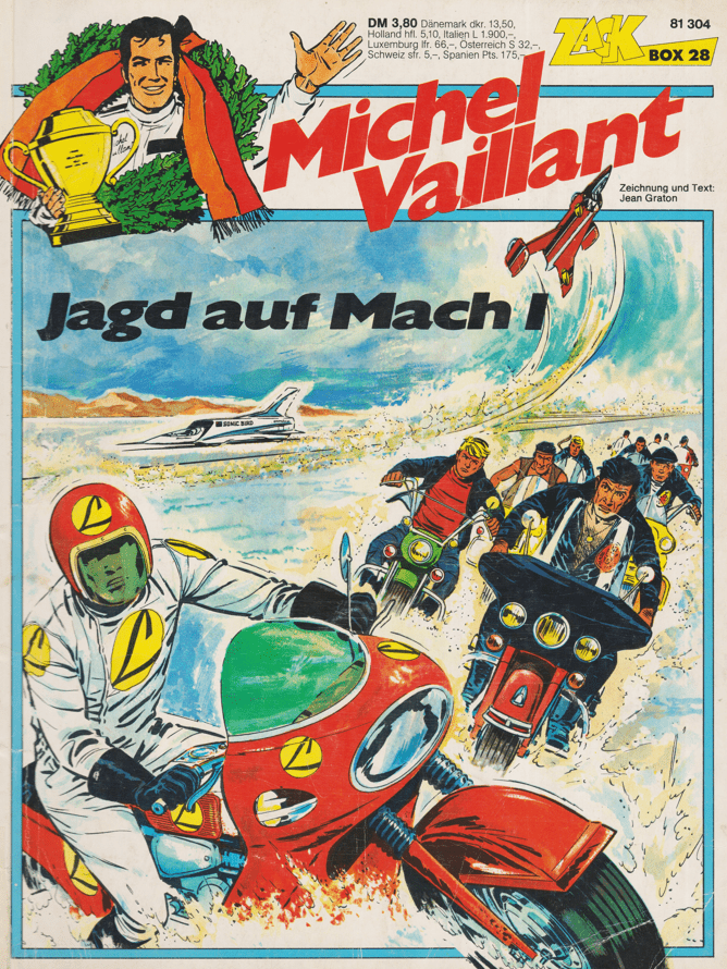 Zack Comic Box 28: Michel Vaillant: Jagd auf Mach 1 - secondcomic