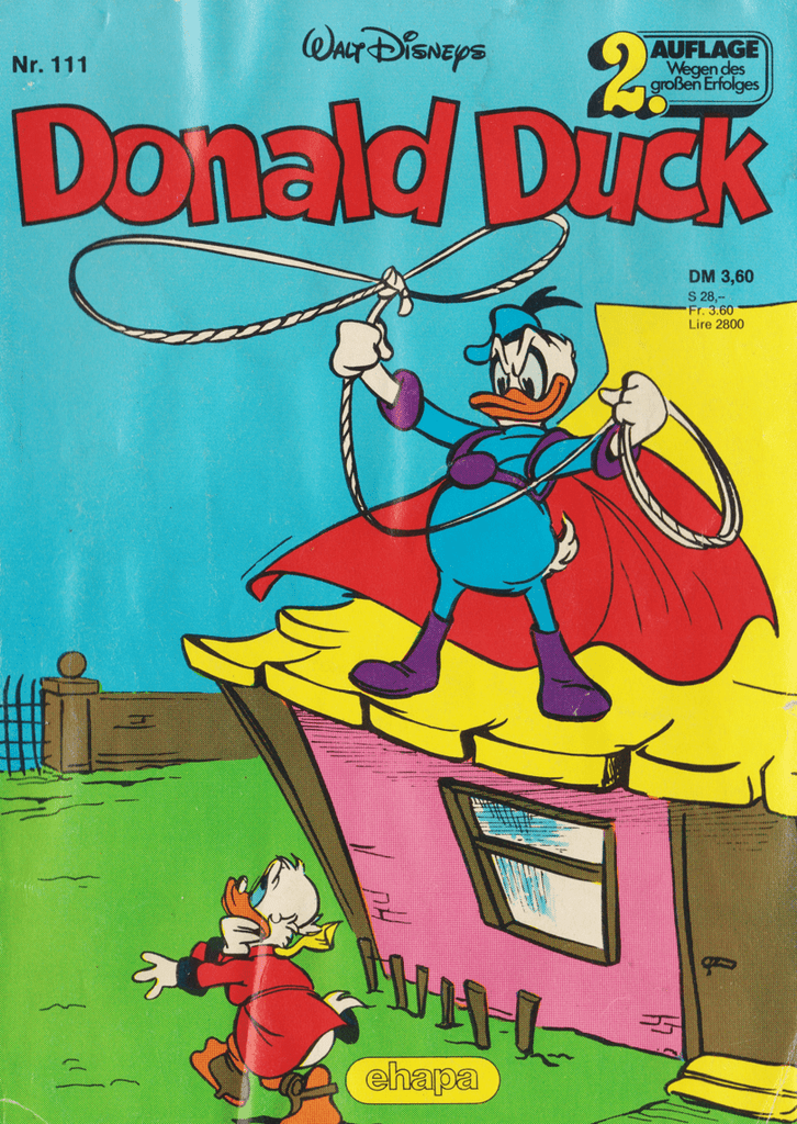 Donald Duck 111 2. Auflage - secondcomic