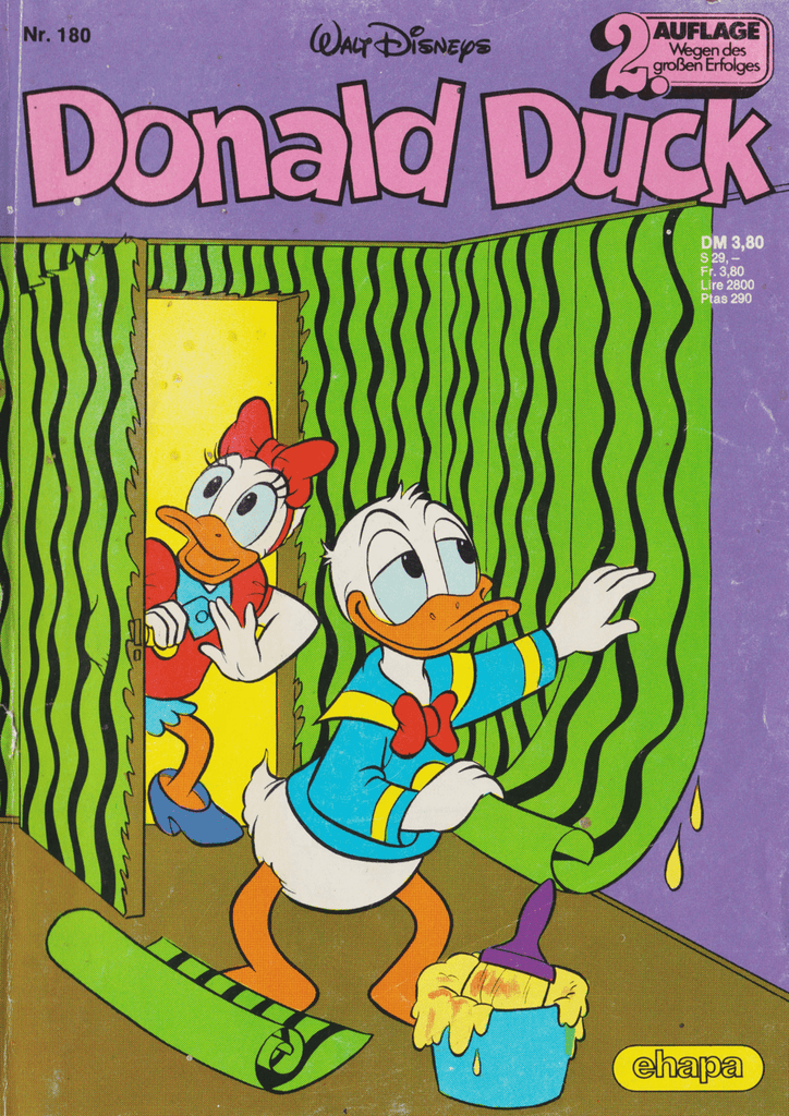 Donald Duck 180 2. Auflage - secondcomic