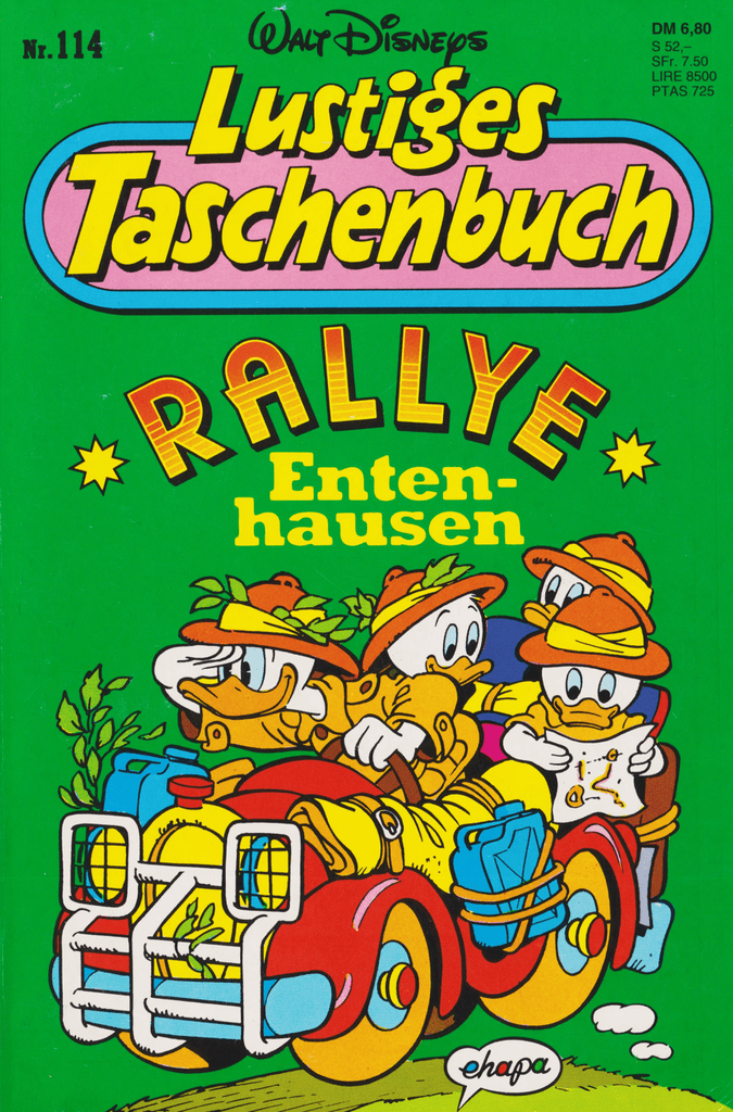 LTB 114 Rallye Entenhausen 2. Auflage - secondcomic