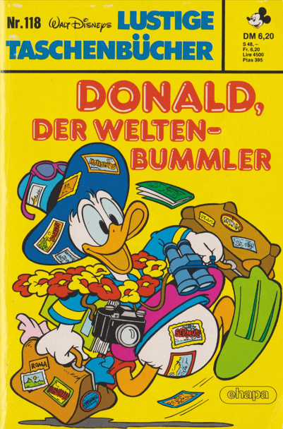 LTB 118 Donald der Weltenbummler Erstauflage - secondcomic