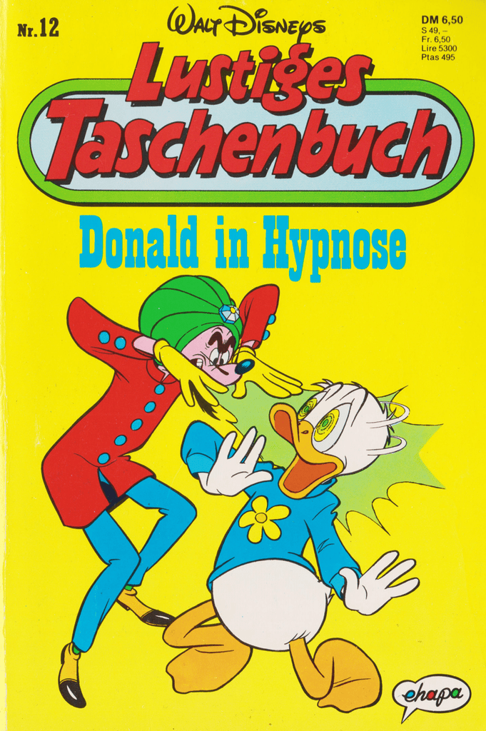 LTB 12 Donald in Hypnose 2. Auflage - secondcomic