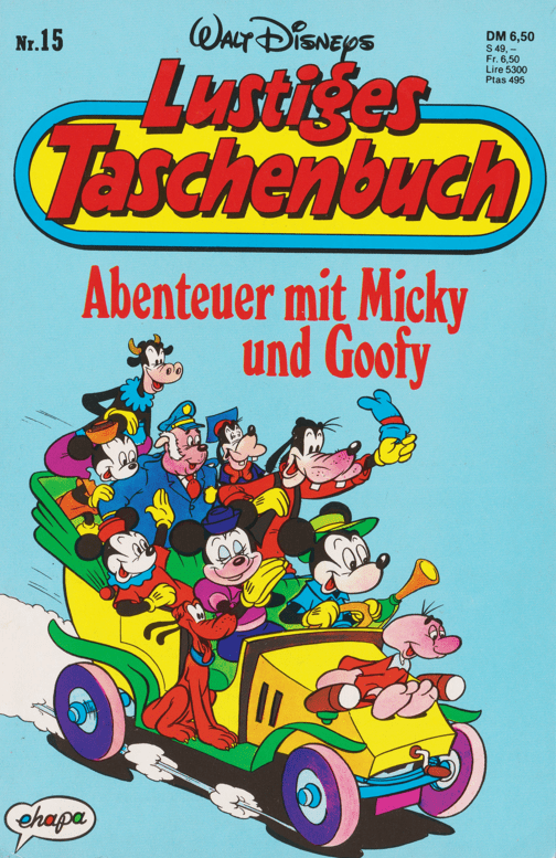 LTB 15 Abenteuer mit Micky und Goofy 2. Auflage - secondcomic