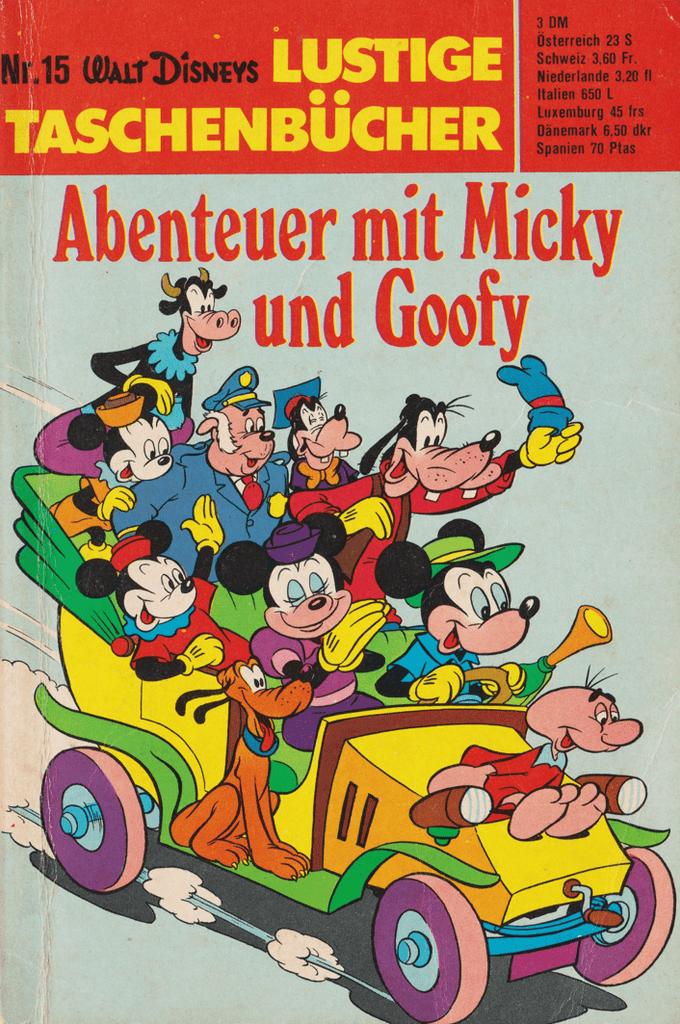 LTB 15 Abenteuer mit Micky und Goofy Erstauflage - secondcomic