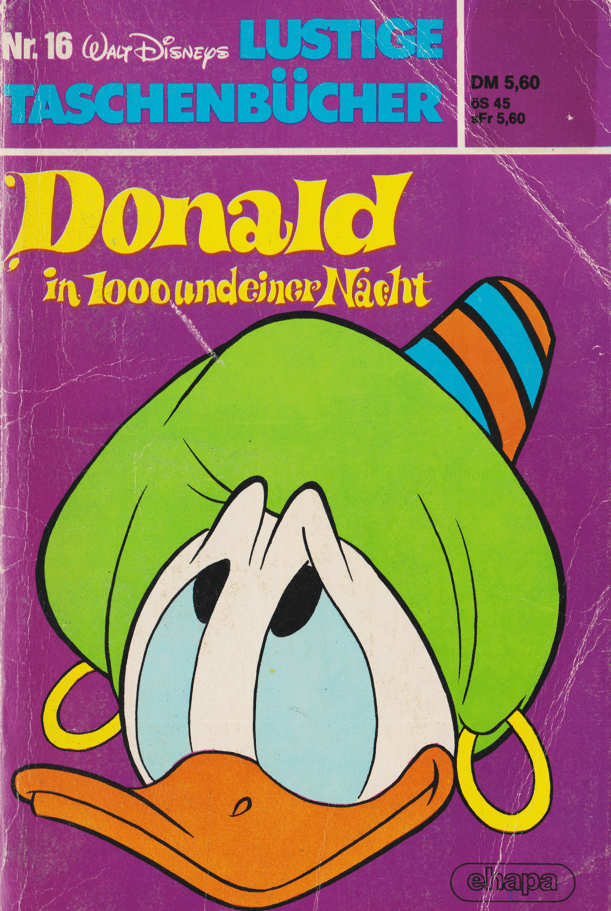 LTB 16 Donald in 1000 und einer Nacht 1. Auflage Nachdruck - secondcomic
