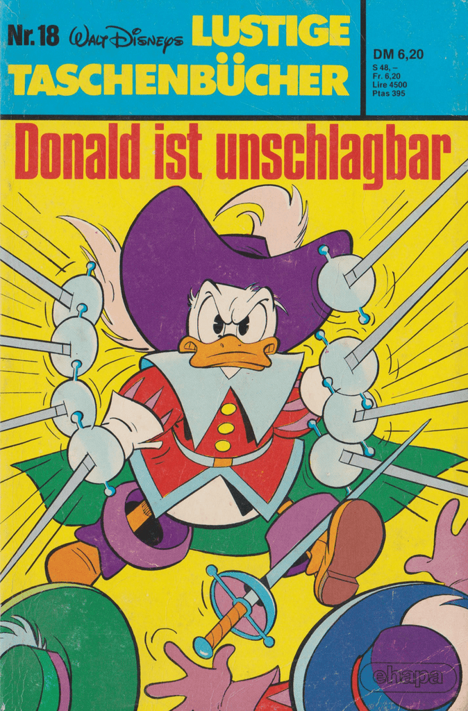 LTB 18 Donald ist unschlagbar 1. Auflage Nachdruck - secondcomic