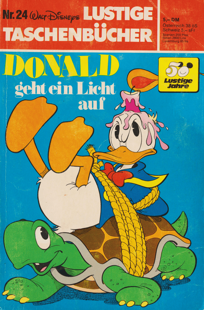 LTB 24 Donald geht ein Licht auf 1. Auflage Nachdruck - secondcomic