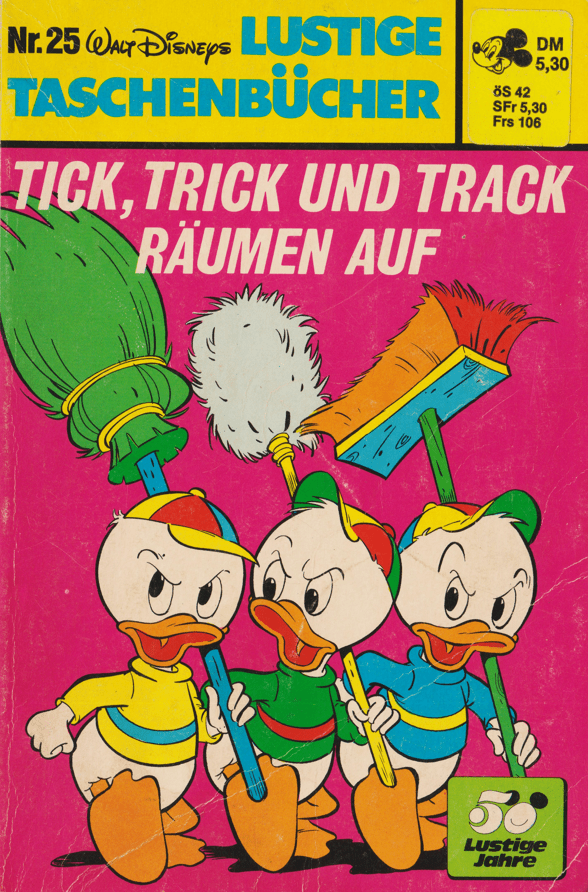 LTB 25 Tick, Trick und Track räumen auf 1. Auflage Nachdruck - secondcomic