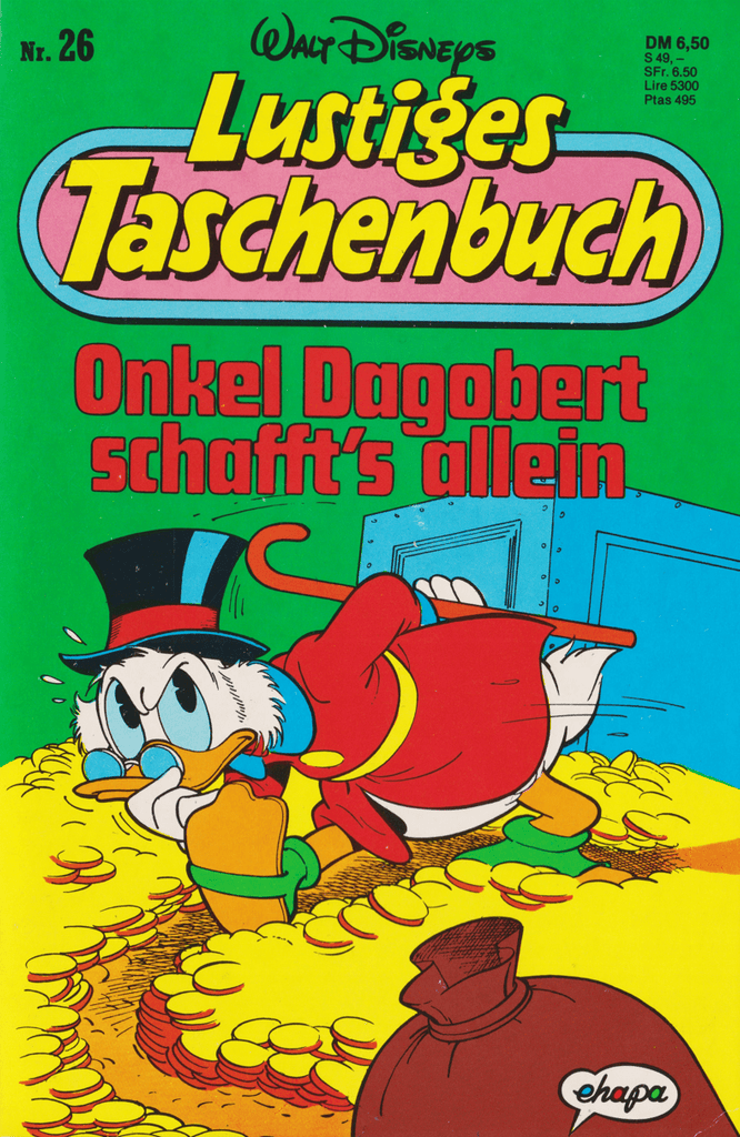 LTB 26 Onkel Dagobert schafft's allein 2. Auflage - secondcomic