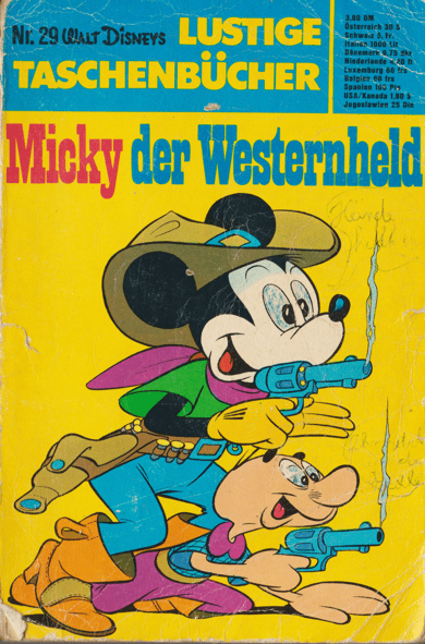 LTB 29 Micky der Westernheld Erstauflage - secondcomic