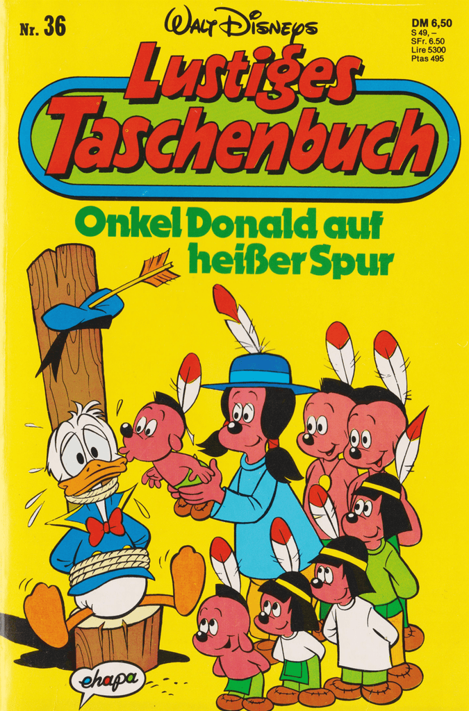 LTB 36 Onkel Donald auf heißer Spur 2. Auflage - secondcomic