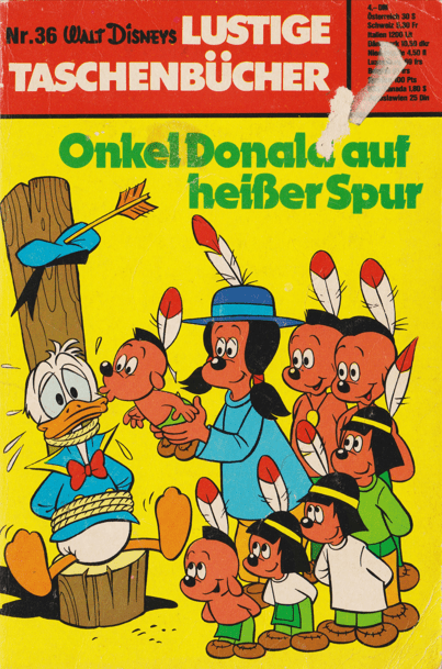 LTB 36 Onkel Donald auf heißer Spur Erstauflage - secondcomic