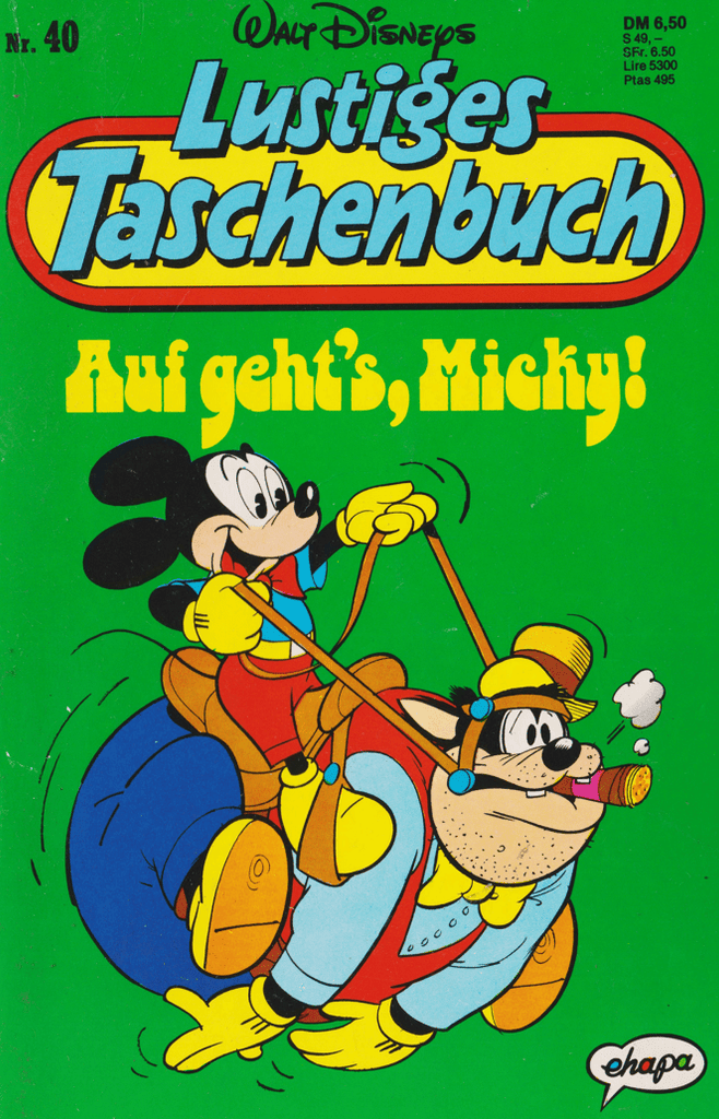 LTB 40 Auf geht's Micky! 2. Auflage - secondcomic