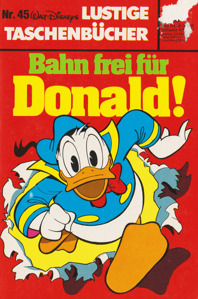 LTB 45 Bahn frei für Donald 1. Auflage Nachdruck - secondcomic
