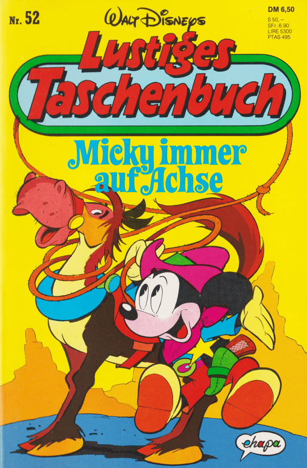 LTB 52 Micky immer auf Achse 2. Auflage - secondcomic