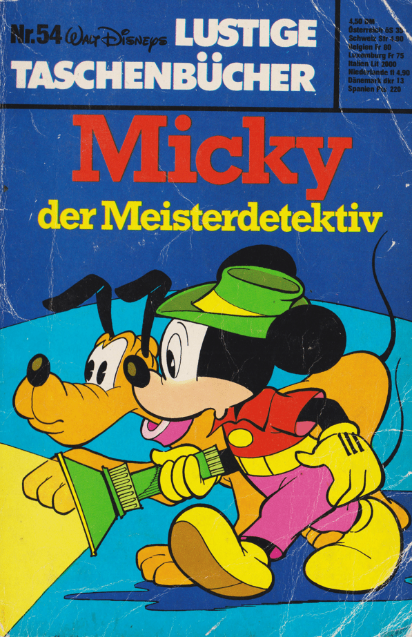 LTB 54 Micky, der Meisterdetektiv Erstauflage - secondcomic