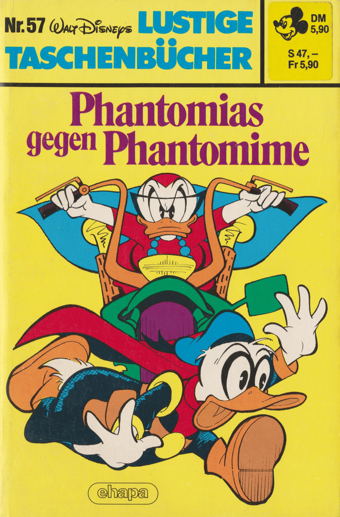 LTB 57 Phantomias gegen Phantomime 1. Auflage Nachdruck - secondcomic