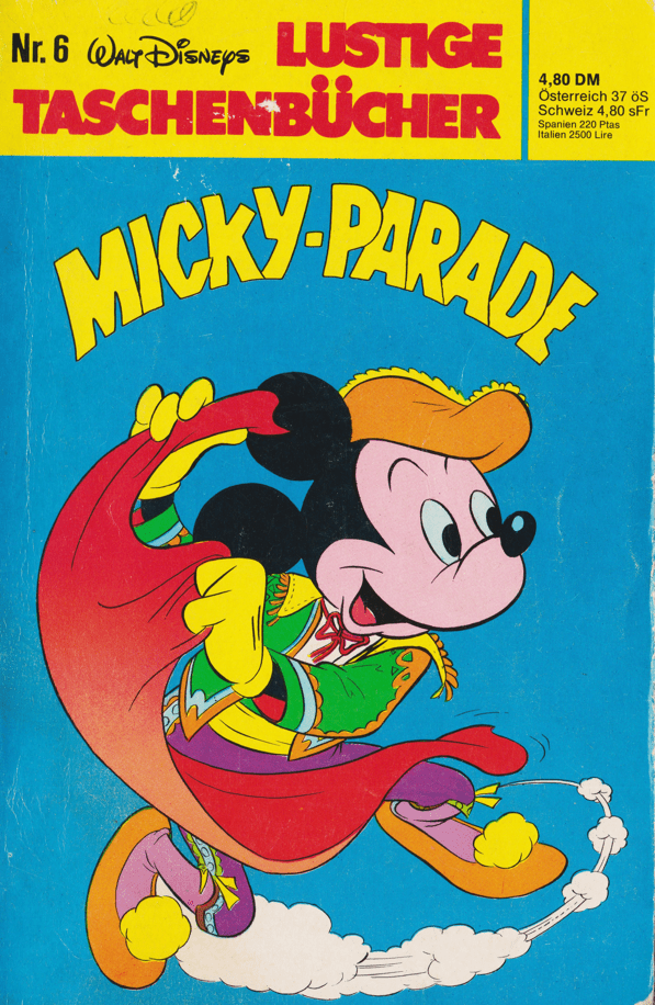 LTB 6 Micky-Parade 1. Auflage Nachdruck - secondcomic