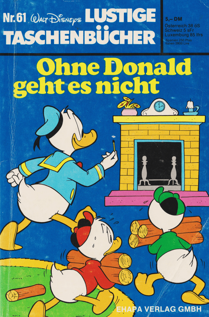 LTB 61 Ohne Donald geht es nicht 1. Auflage Nachdruck - secondcomic