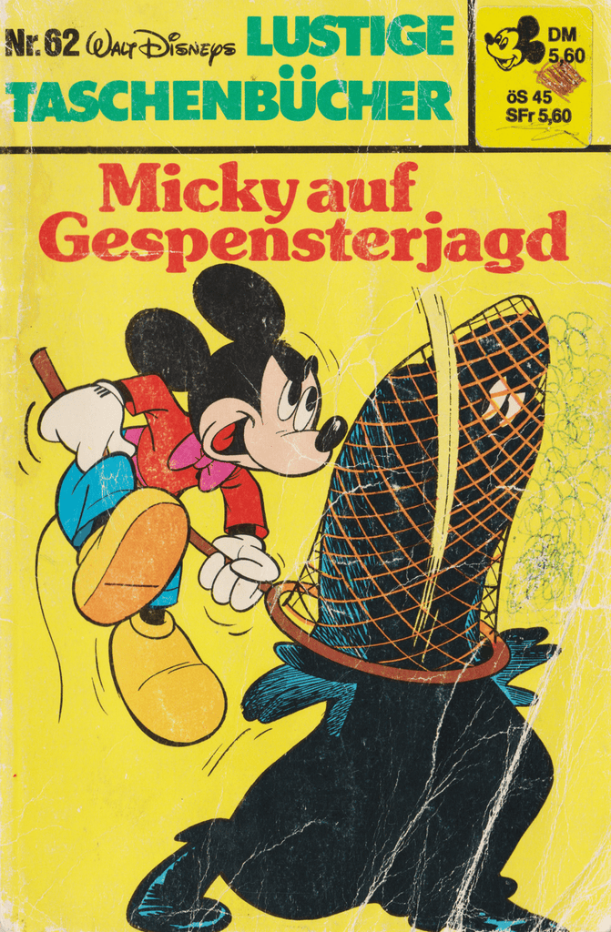 LTB 62 Micky auf Gespensterjagd 1. Auflage Nachdruck - secondcomic