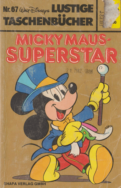 LTB 67 Micky Maus-Superstar 1. Auflage Nachdruck - secondcomic