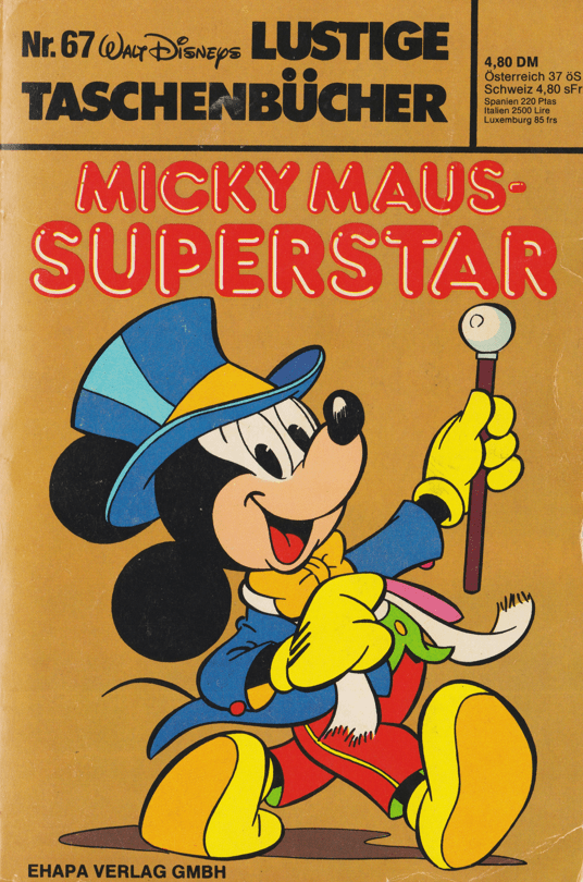 LTB 67 Micky Maus - Superstar Erstauflage - secondcomic