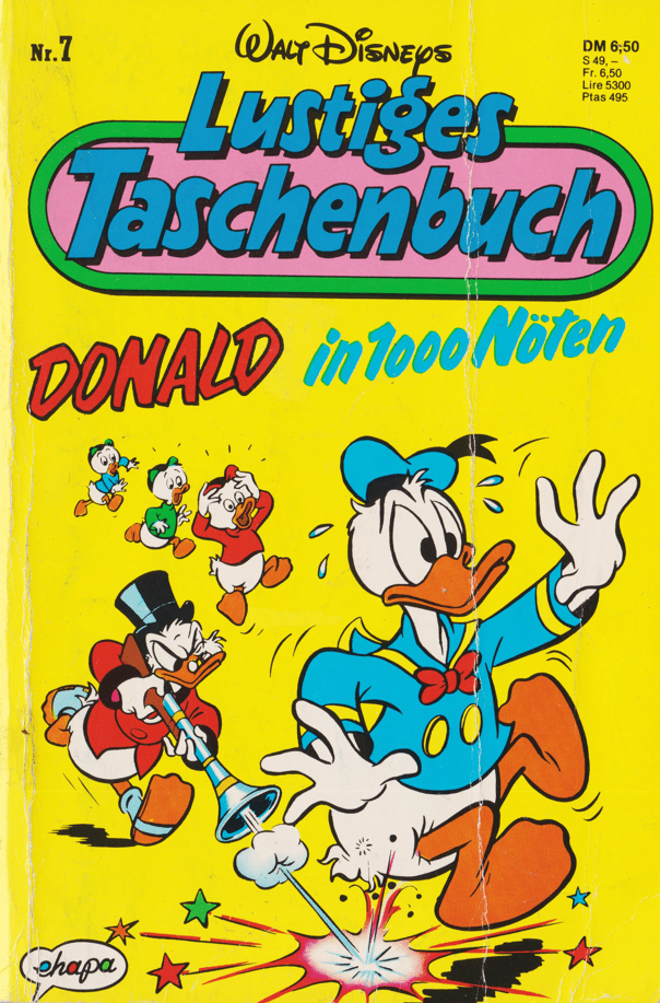 LTB 7 Donald in 1000 Nöten 2. Auflage - secondcomic